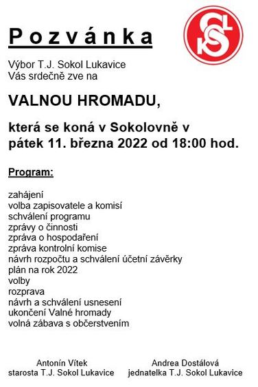 Pozvanka_ValnaHromada_T.J.Sokol Lukavice_2022.JPG